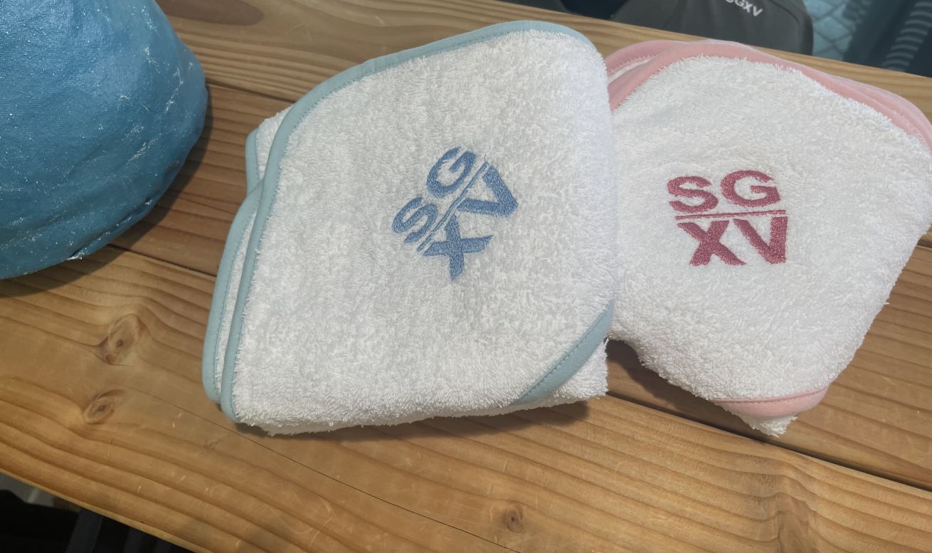 Doudou-Sortie de bain brodés
