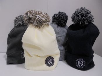 Bonnet Homme Étiqueté Bonnet à pompon mème chauve 