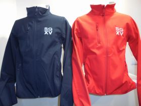 H / Softshell sans capuche SGXV marine