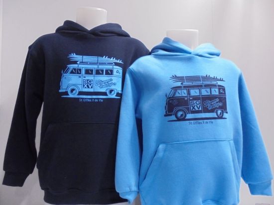 SWEATS COMBI BLEU MARINE