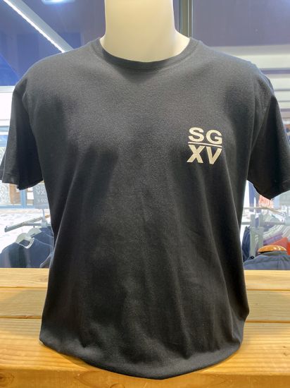 H / Tee shirt SGXV Basic logo poitrine marine