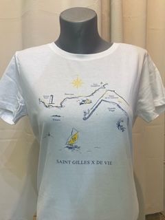 F/ T-shirt Littoral SGXV blanc