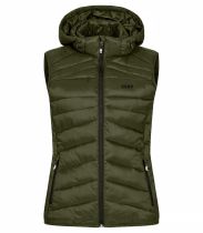 F/ Doudoune à capuche amovible kaki