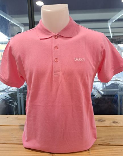 H/ Polo classic  rose 100% coton SGXV