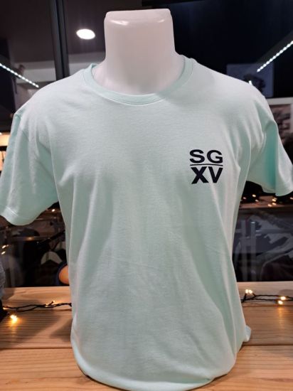  H / Tee shirt SGXV Basic logo ice mint