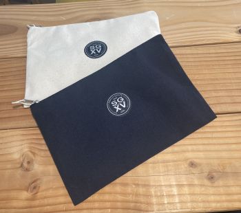 Pochette souple coton recycle 