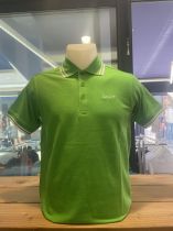 H/ Polo Bandes blanches Vert pomme