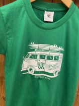 Tee shirt Combi kelly green 