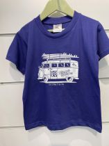 Tee shirt Combi indigo 