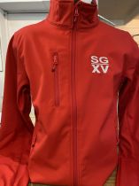 H / Softshell sans capuche SGXV rouge