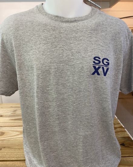 H / Tee shirt SGXV Basic logo poitrine sport grey