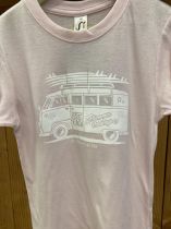 Tee shirt Combi rose pale 