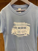 Tee shirt Combi bleu ciel 