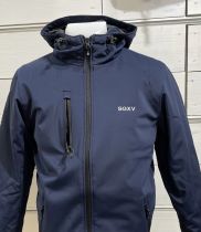 H / Softshell matelassée Bleu-foncé