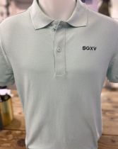 H / Polo Basic 2025 coton recyclé Crushed Mint