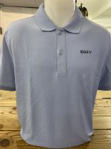 H / Polo Basic 2025 coton recyclé Sky Blue