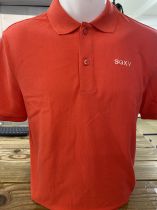 H / Polo Basic 2025 coton recyclé Luscious Red