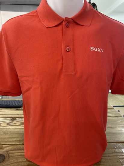 H / Polo Basic 2025 coton recyclé Luscious Red