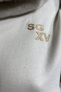 H / Sweat col rond coton Natural Croix de Viots