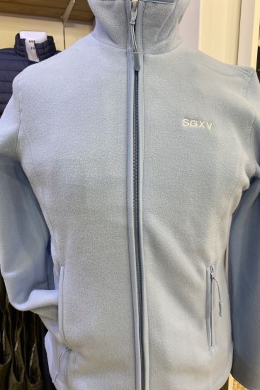 F / Veste micropolaire SGXV sky blue 