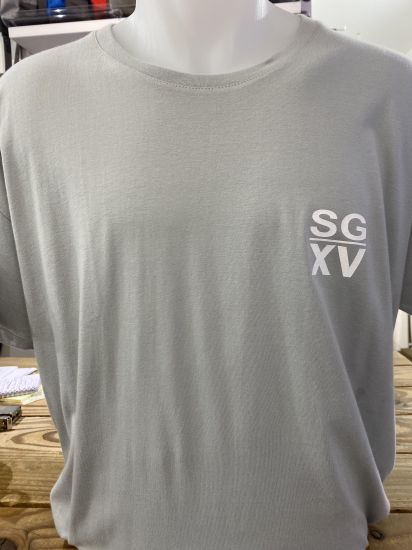 H / Tee shirt Basique col rond SNOW GREY 