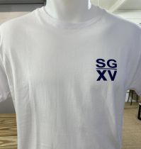 H / Tee shirt Basique col rond WHITE 