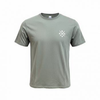 H / Tee shirt Surfs crois&eacute;s Kaki