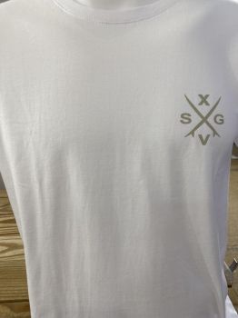 H / Tee shirt Surfs croisés blanc