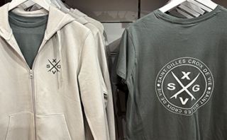 H / Sweat Surfs croisés zippé  Clay