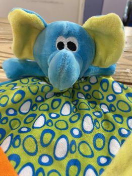 BB / doudou éléphant SGXV multicolore 